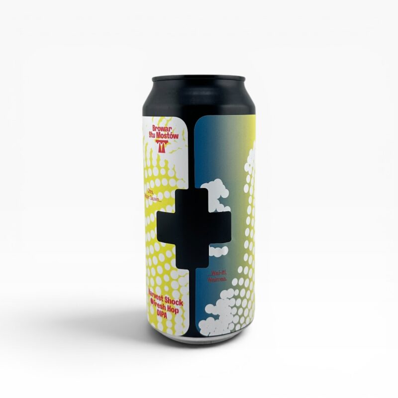 Stu Mostów - Harvest Shock Double IPA 440ml Puszka Bezzwrotna