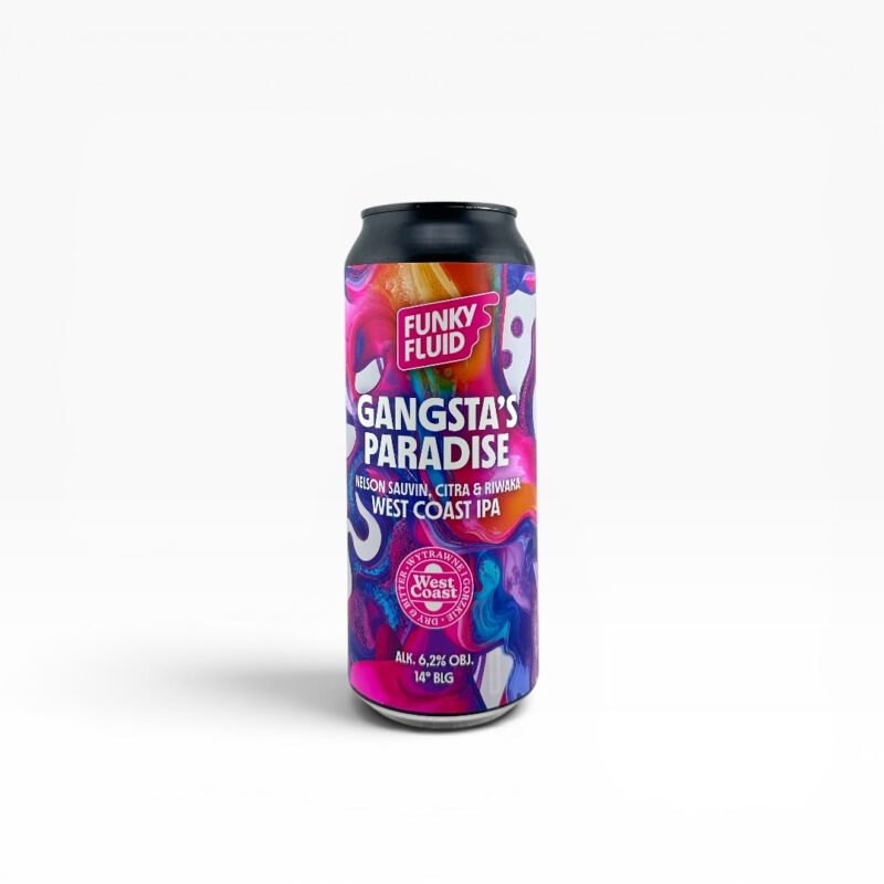 Funky Fluid Gangsta’s Paradise – West Coast IPA 500 ml