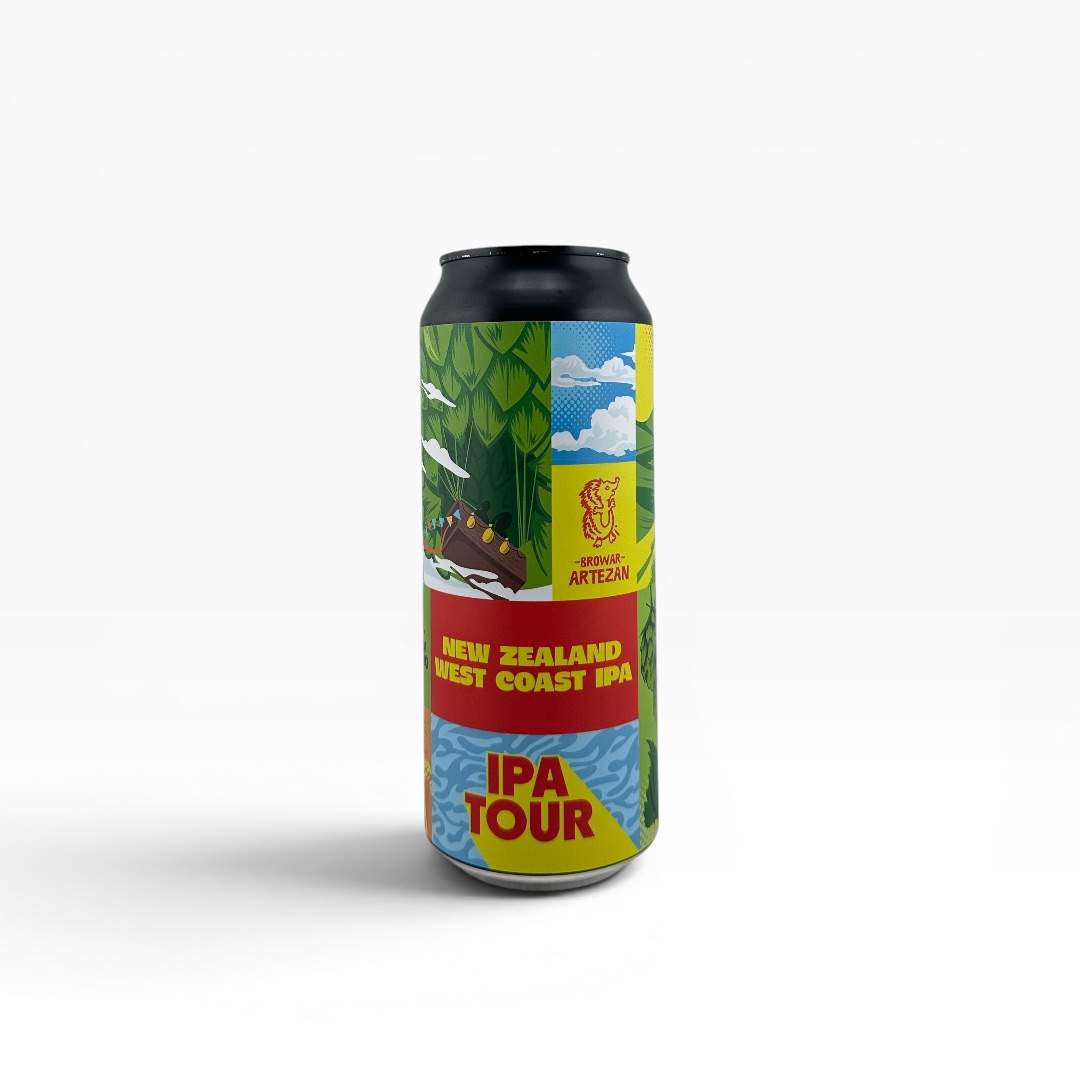 Artezan - IPA Tour New Zealand West Coast IPA 500ml Puszka Bezzwrotna