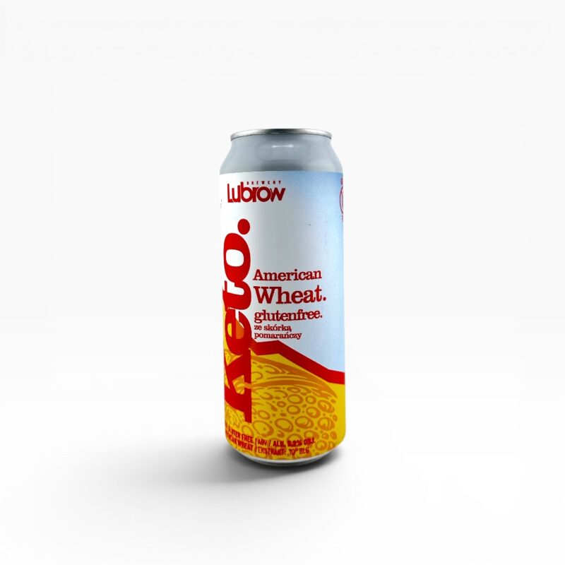 Lubrow - Keto American Wheat 500ml Puszka z Kaucją