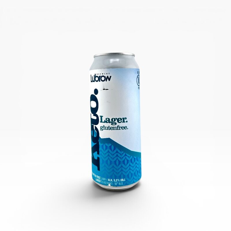 Lubrow - KETO Lager 500ml Puszka z Kaucją