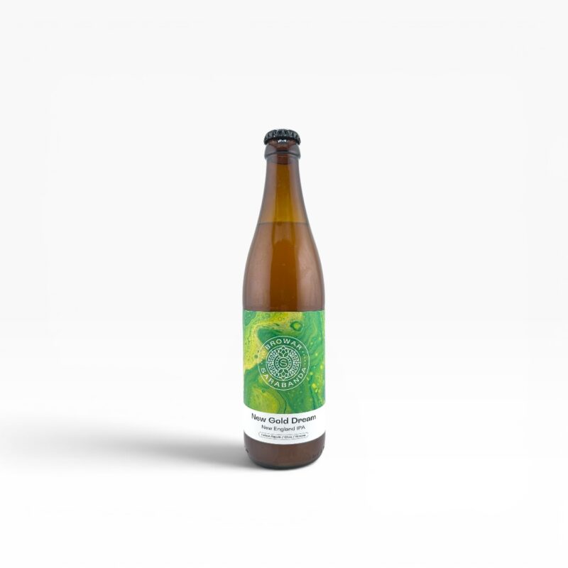 Sarabanda - New Gold Dream New England IPA 500ml Butelka Bezzwrotna