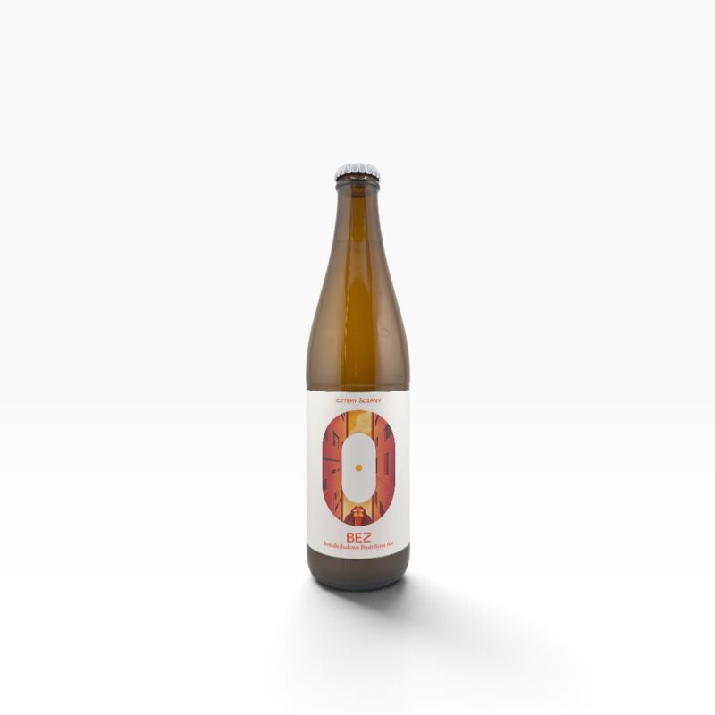 Cztery Ściany - Bez Bezalkoholowe Fruit Sour Ale 500ml Butelka Bezzwrotna