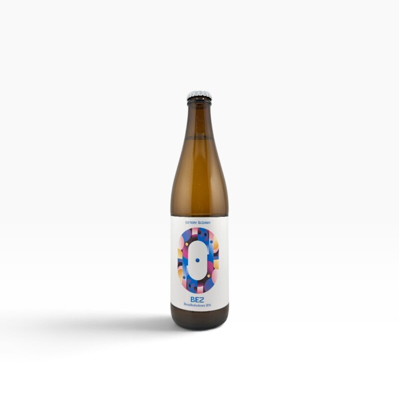 Cztery Ściany - Bez Bezalkoholowe IPA 500ml Butelka Bezzwrotna