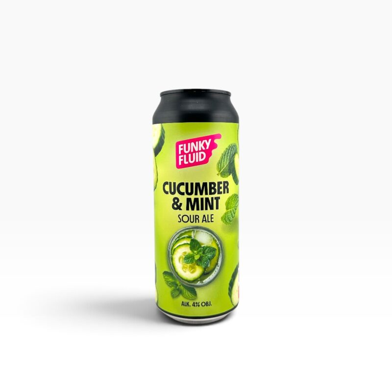 Funky Fluid - Cucumber & Mint Sour Ale 500ml Puszka z Kaucją