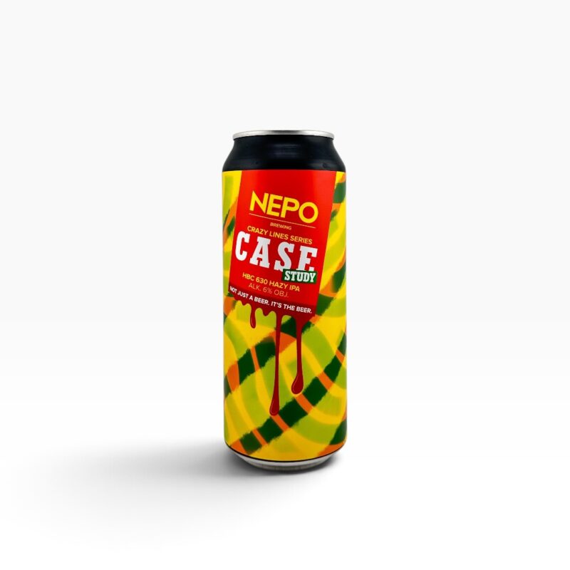 Nepomucen - Crazy Lines Series Case Study Hazy IPA 500ml Puszka z Kaucją