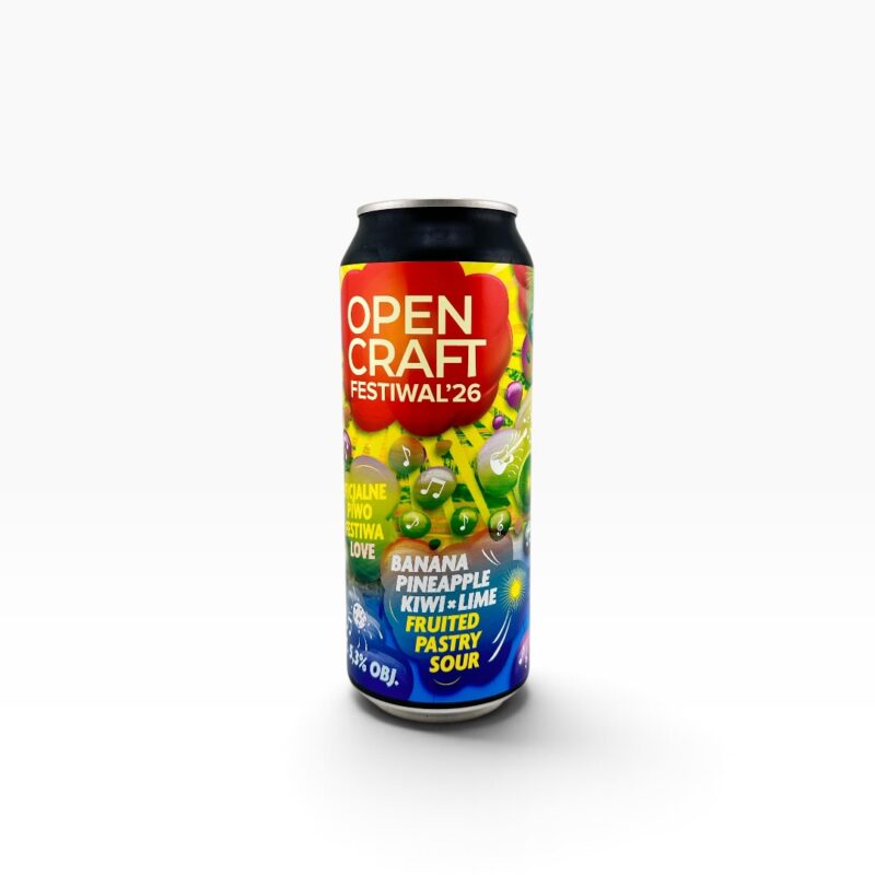 Nepomucen - Open Craft 2026 Banana & Pineapple Lime Pastry Sour 500ml Puszka z Kaucją