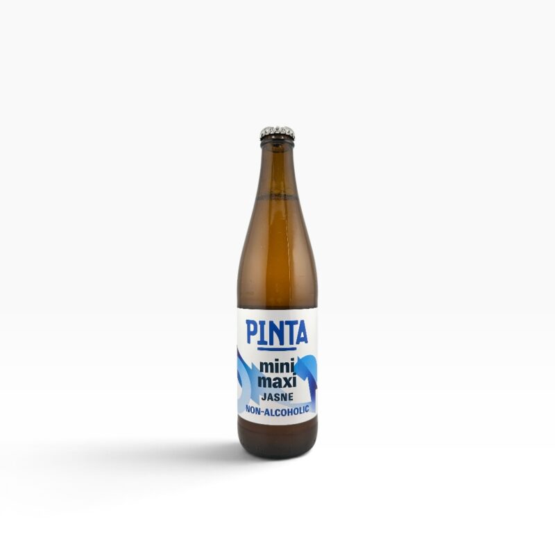 Pinta - Mini Maxi Jasne Non-Alcoholic 500ml Butelka Bezzwrotna