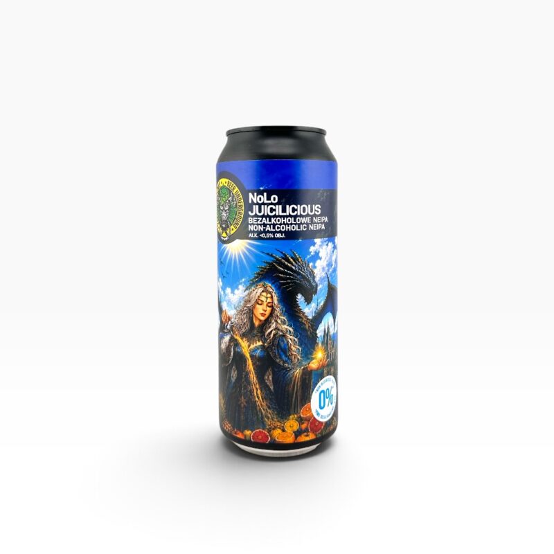 Piwne Podziemie - NoLo Juicilicious Non-Alcoholic NEIPA 500ml Puszka z Kaucją