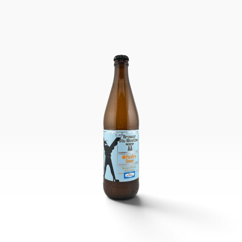 Stu Mostów - Non Alcoholic Mango, Orange, Creamsicle Pastry Sour 500ml Butelka Bezzwrotna