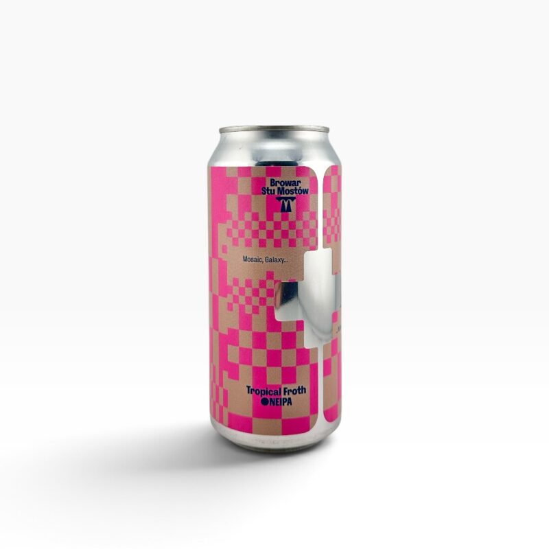 Stu Mostów - Tropical Froth NEIPA 440ml Puszka