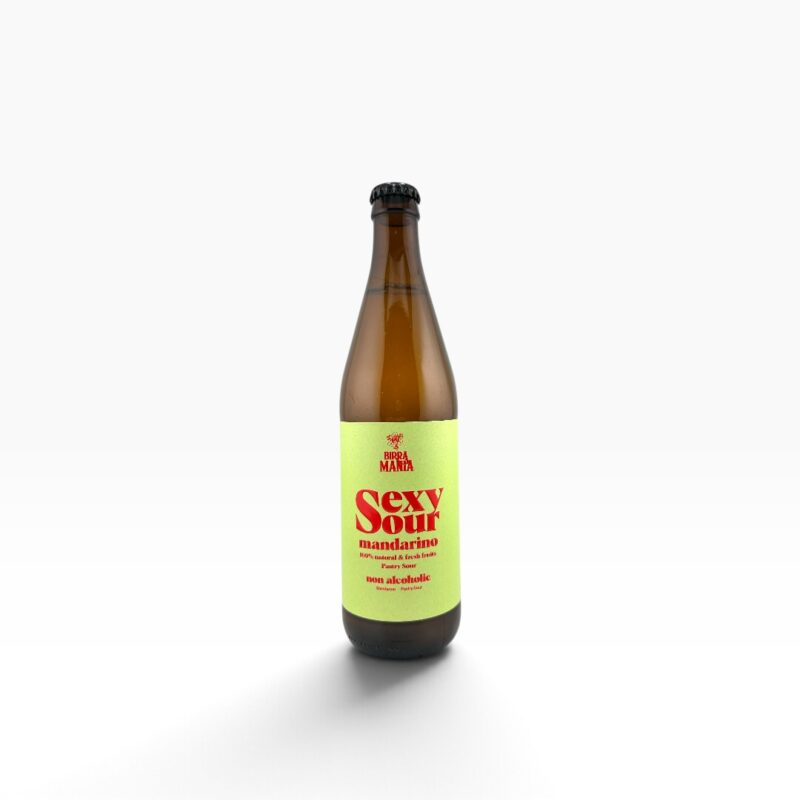 Birra Mania - Sexysour Mandarino Bezalkoholowe Pastry Sour 500ml Butelka Bezzwrotna