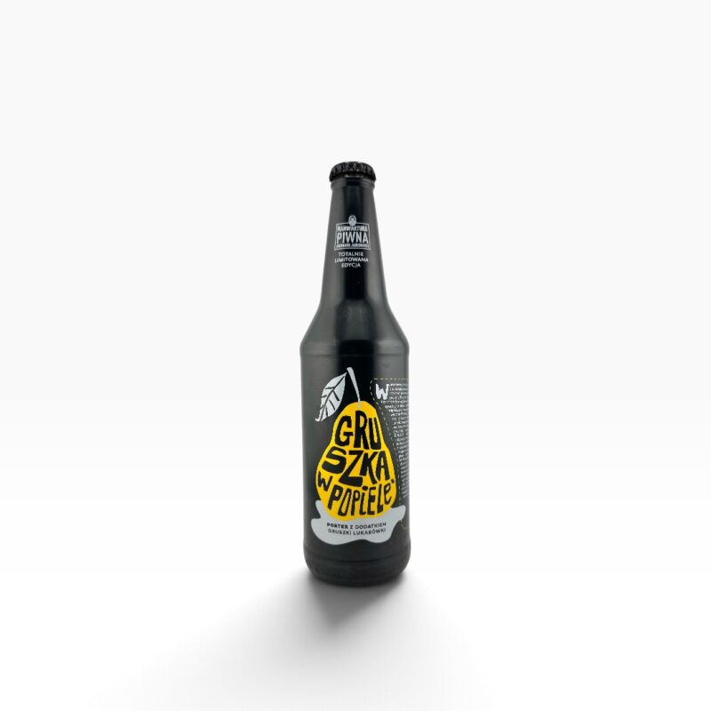 Jabłonowo - Gruszka w Popiele Porter z Gruszką Lukasówką 500ml Butelka Bezzwrotna