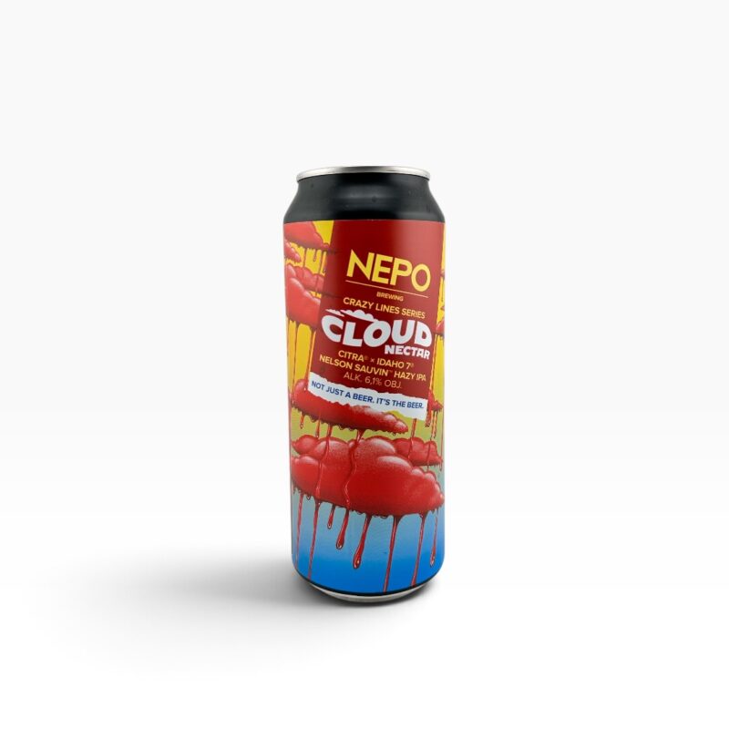 Nepomucen - Crazy Lines Series Cloud Nectaron Hazy IPA 500ml Puszka z Kaucją