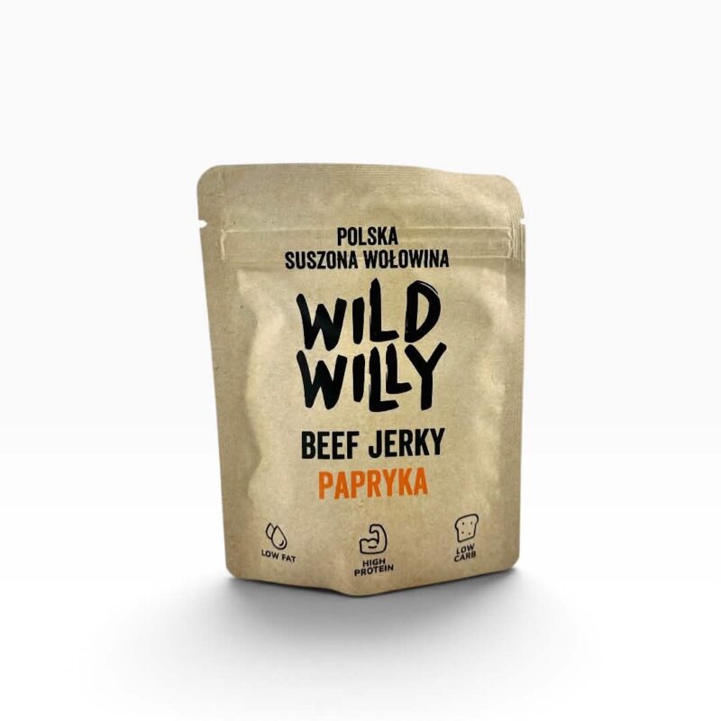 Wild Willy - Beef Jerky Papryka 30g