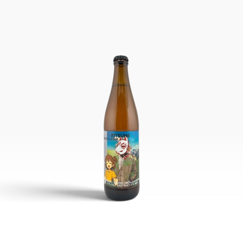 Moczybroda - Kitsune Matcha Spiced Koji Lager 500ml Butelka Bezzwrotna