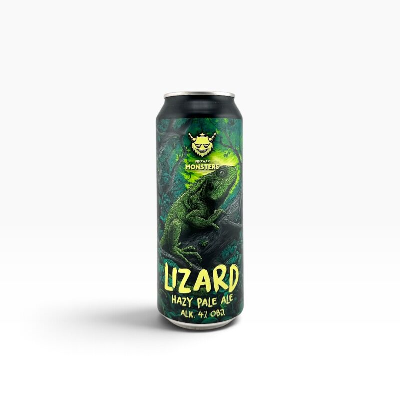 Monsters - Lizard Hazy Pale Ale 500ml Puszka z Kaucją