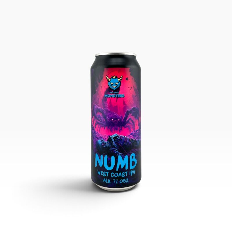Monsters - Numb West Coast IPA 500ml Puszka z Kaucją