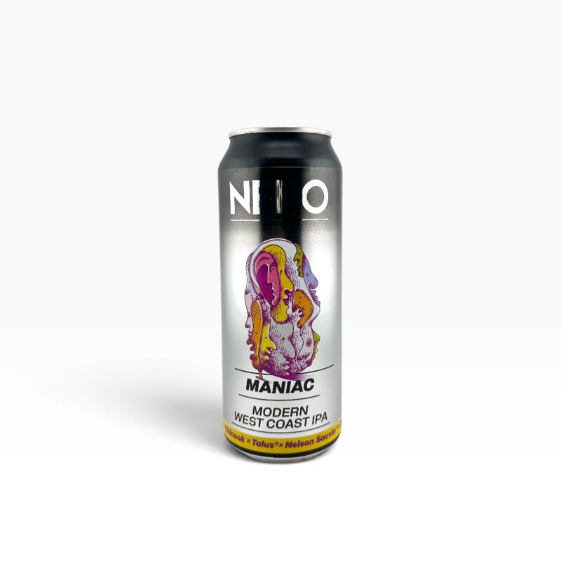 Nepomucen - Silver Series: Maniac Modern West Coast IPA 500ml Puszka z Kaucją