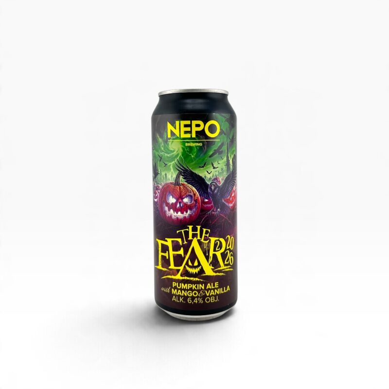 Nepomucen - The Fear 2 2026 Mango & Vanilla Pumpkin Ale 500ml Puszka z Kaucją