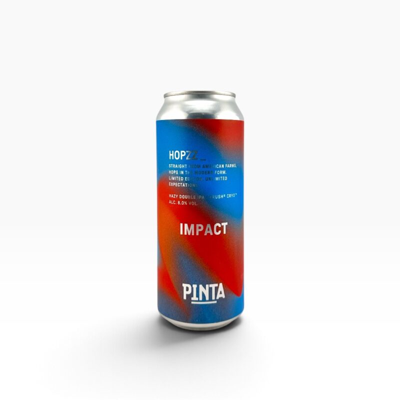 Pinta - Hopzz_Impact Hazy Double IPA 500ml Puszka z Kaucją