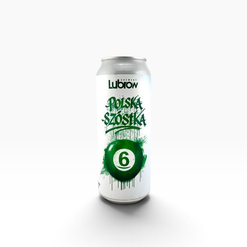 Lubrow - Polska Szóstka Pils 500ml Puszka z Kaucją