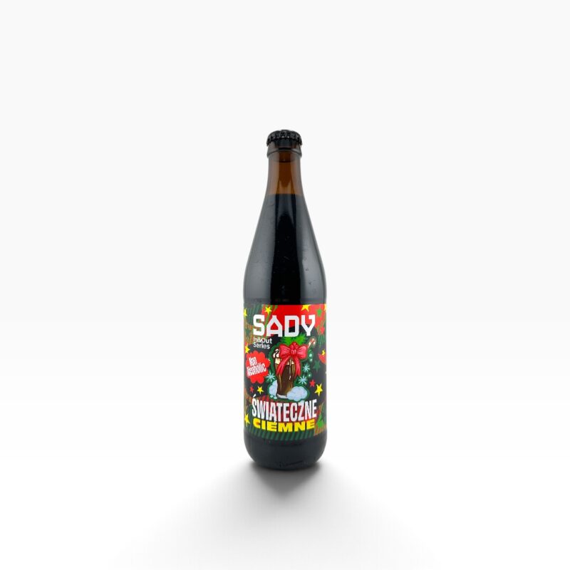Sady - In & Out: Świąteczne Ciemne Bezalkoholowe Ciemne 500ml Butelka Bezzwrotna