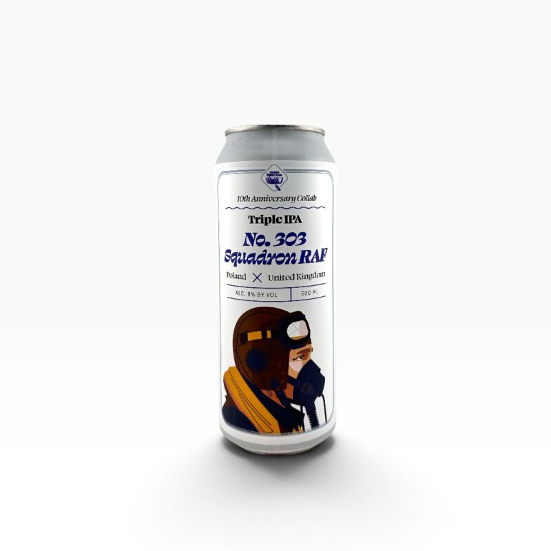 Ziemia Obiecana - 10th Anniversary: No. 303 Squadron RAF Triple Hazy IPA 500ml Puszka Bezzwrotna