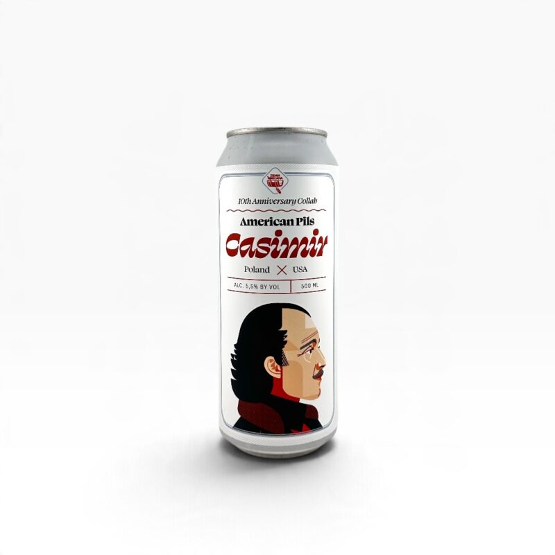 Ziemia Obiecana - 10th Casimir American Pils 500ml Puszka Bezzwrotna