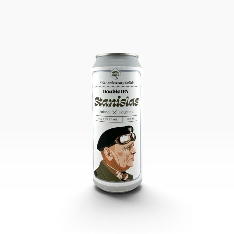 Ziemia Obiecana - 10th Anniversary: Stanislas Double Hazy IPA 500ml Puszka Bezzwrotna